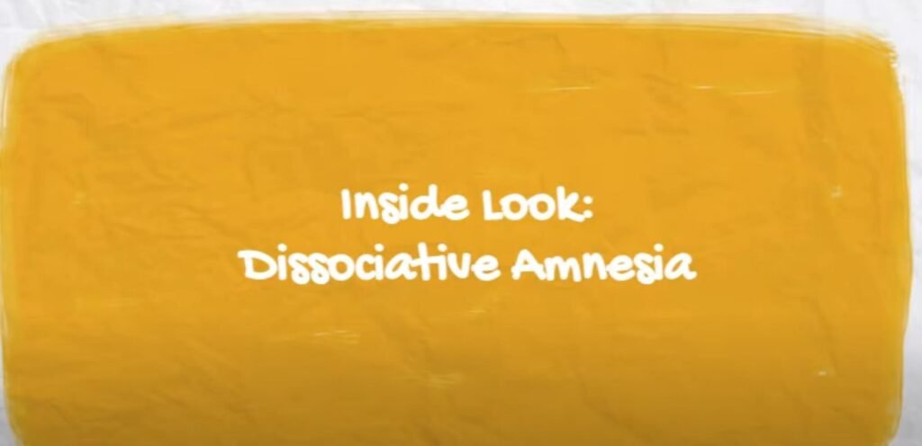 Dissociative Amnesia